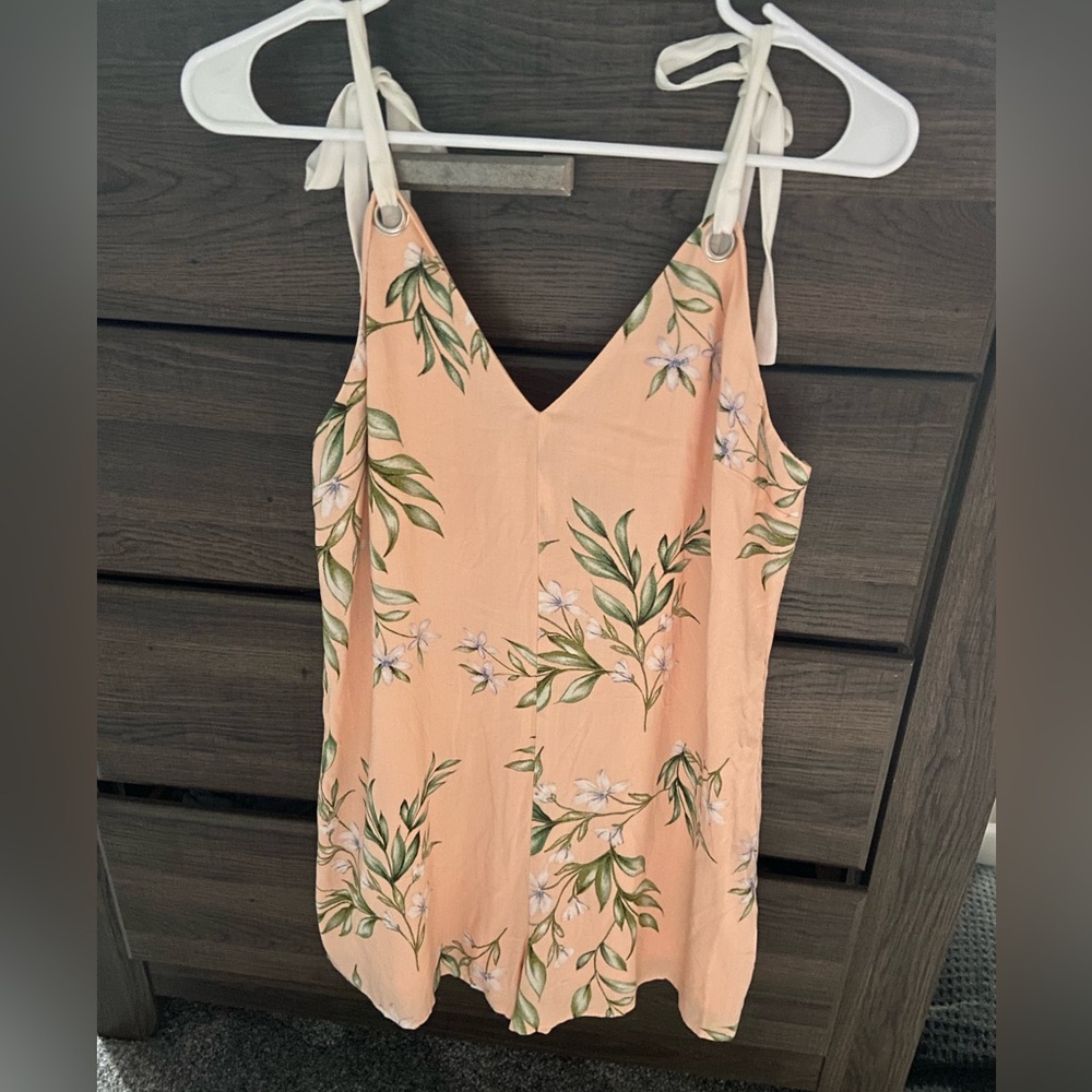 Forever 21 floral romper